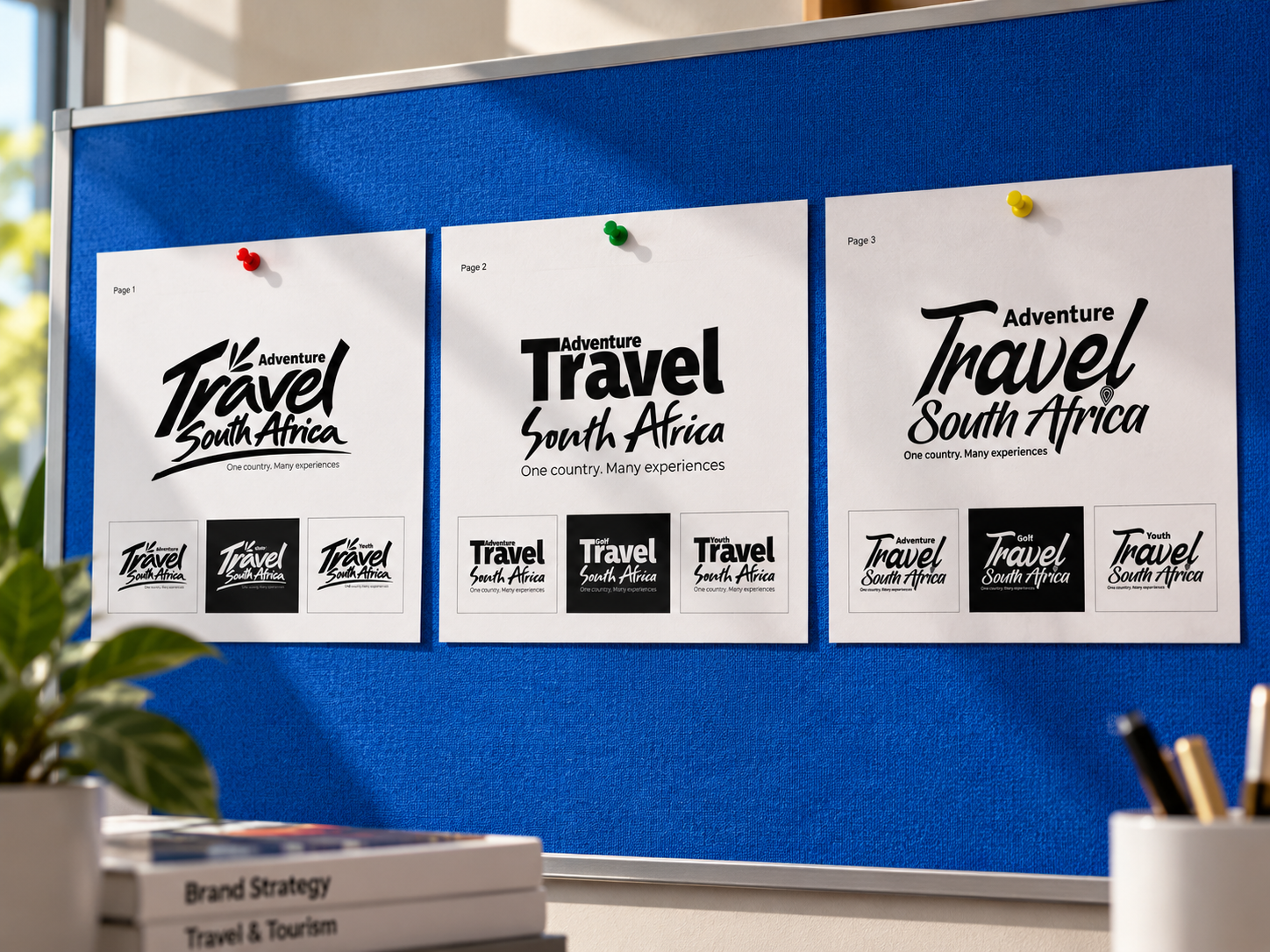 Omniversa tourism brand direction concept for South Africa